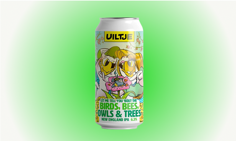 Uiltje Birds Bees Owls and Trees blik