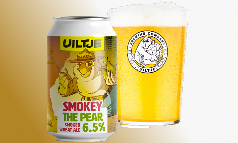 Uiltje Woody Smokey The Pear blik en glas