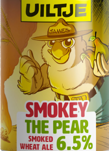 Uiltje Smokey the Pear Logo