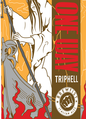 One way triphell bier logo