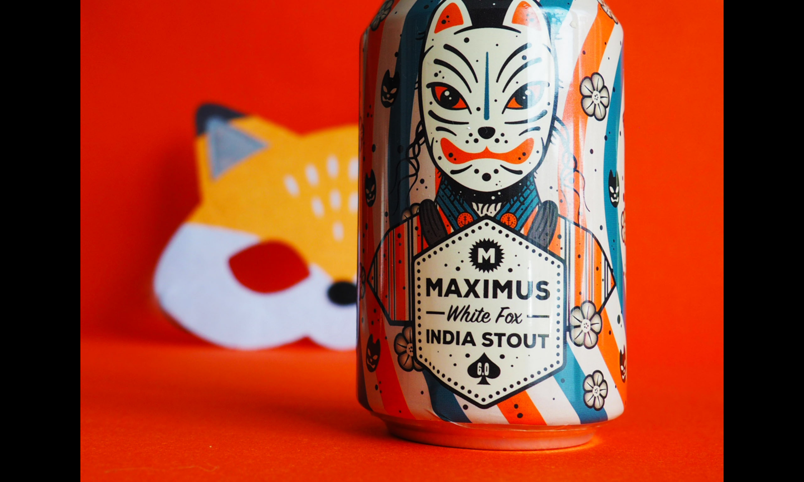 White Fox India Stout bier