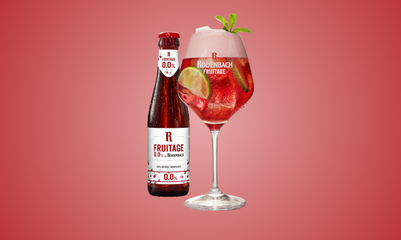 Fruitage by Rodenbach 0.0% flesje en glas Fruitage by Rodenbach 0.0% flesje en glas