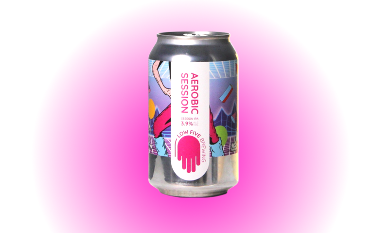 Low Five Brewing Aerobic Session blik