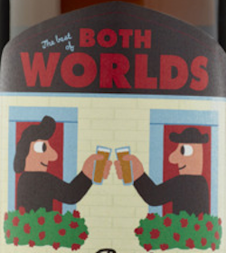 both worlds bier logo