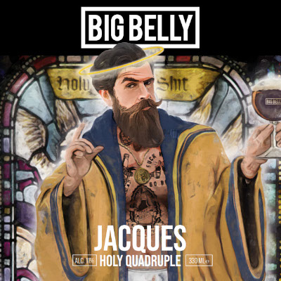 Big Belly Jacques logo Big Belly Jacques logo