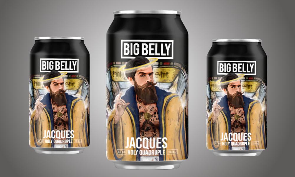 Big Belly Jacques blikje Big Belly Jacques blikje