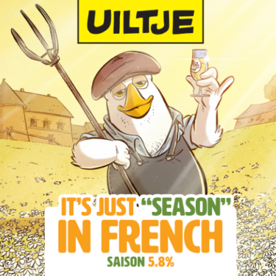 Uiltje It s just Season in French Logo