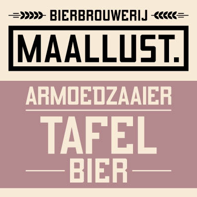 Armoedzaaier Tafelbier logo