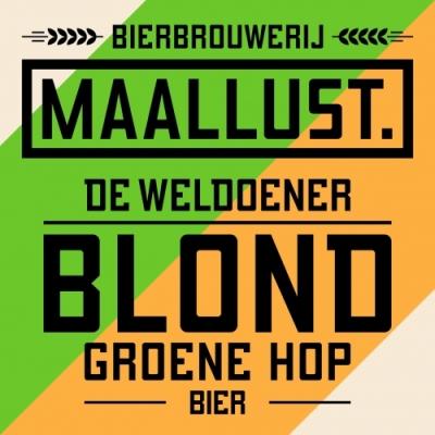 De Weldoener Groene Hop Blond logo