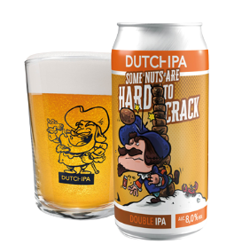 Dutch IPA Hard To Crack Blikje