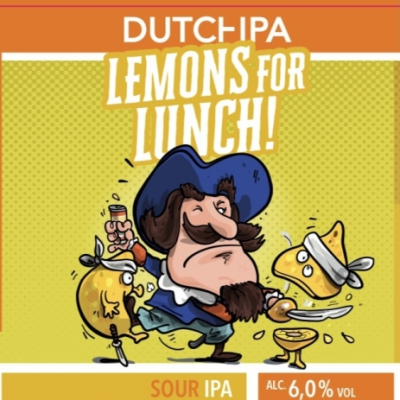 Lemons for lunch Dutch IPA Logo Lemons for lunch Dutch IPA Logo
