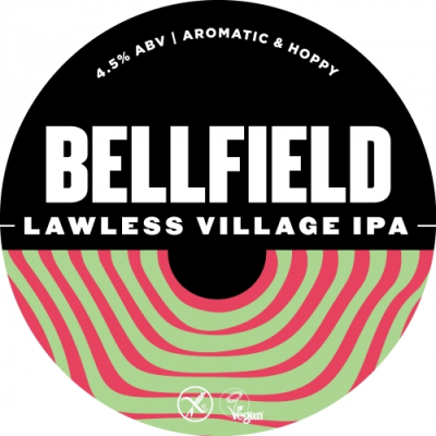 Bellfield Lawless village IPA Logo