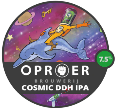 Oproer Cosmic DDH IPA logo