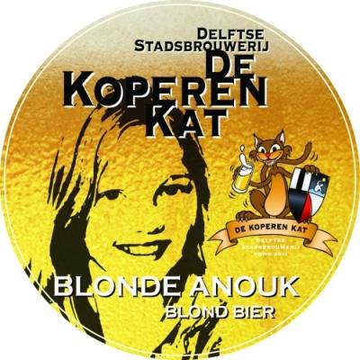 Koperen Kat Blonde Anouk