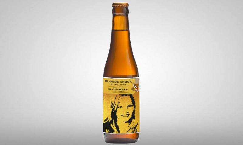 Koperen Kat Blonde Anouk