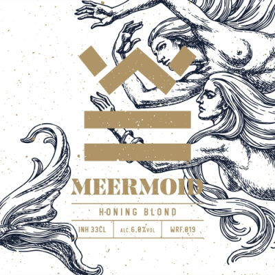 Werf Meermoid Honingblond Logo