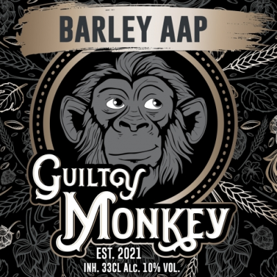 Guilty Monkey Barley Aap logo Guilty Monkey Barley Aap logo