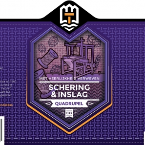 Stadsbrouwerij 013 Schering en Inslag Logo Stadsbrouwerij 013 Schering en Inslag Logo