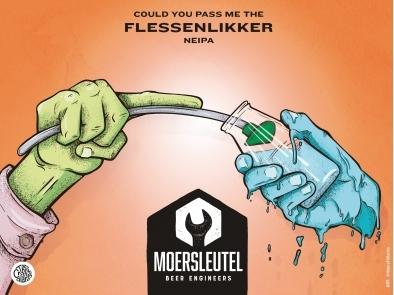 Moersleutel Flessenlikker