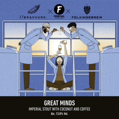 Frontaal Great Minds Logo