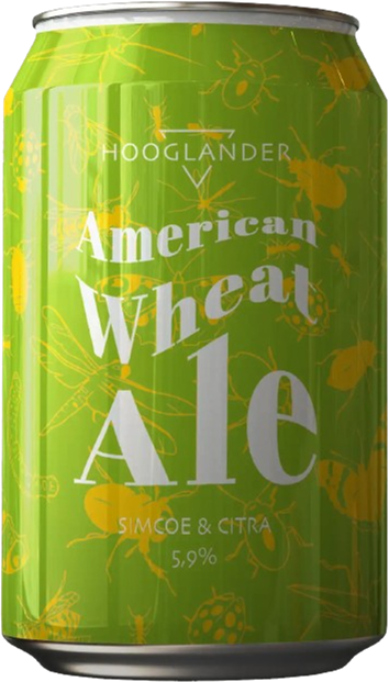 Hooglander American Wheat Ale Blikje Hooglander American Wheat Ale Blikje