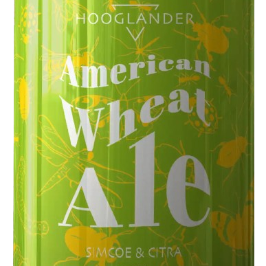 Hooglander American Wheat Ale Logo Hooglander American Wheat Ale Logo