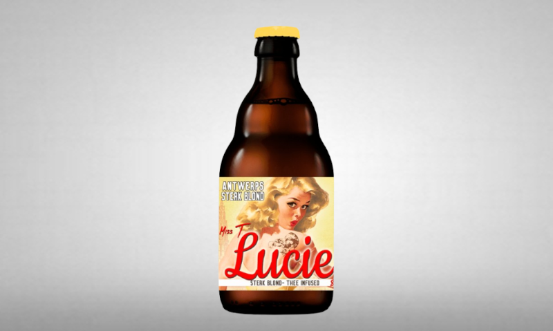 lucie miss t bier uit belgie lucie miss t bier uit belgie