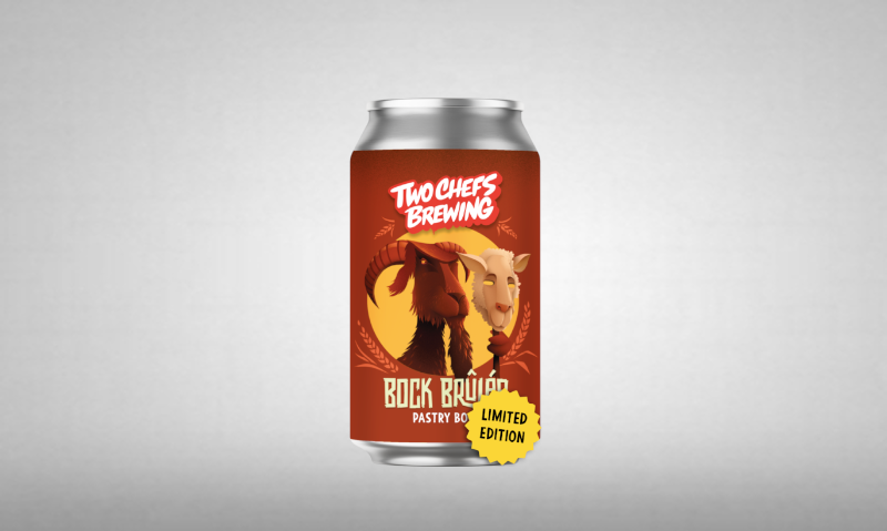 Bock Brulee van two chefs brewing