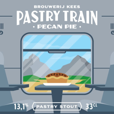 Kees Pastry Train Pecan Pie Logo