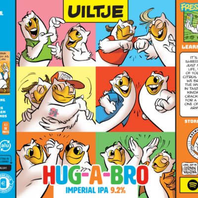 Uiltje Hug A Bro Fresh Start Logo