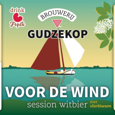 Gudzekop Voor de Wind Logo