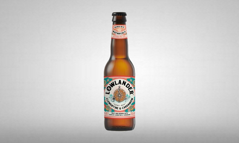 Lowlander Clementine and Cardamom bier Lowlander Clementine and Cardamom bier