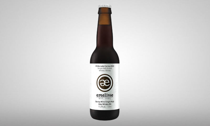 Emelisse White Label 2023 Barley Wine Islay Whisky Emelisse White Label 2023 Barley Wine Islay Whisky