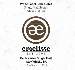 Emelisse White Label 2023 Barley Wine Islay Whisky Emelisse White Label 2023 Barley Wine Islay Whisky