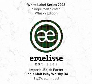 Emelisse White Label 2023 Imperial Baltic Porter Islay Whisky Emelisse White Label 2023 Imperial Baltic Porter Islay Whisky