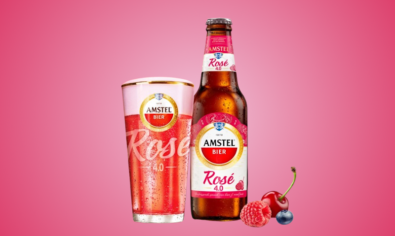 Amstel Rose bier Amstel Rose bier