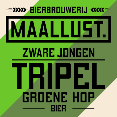 Maallust Zware Jongen Groene Hop Tripel logo