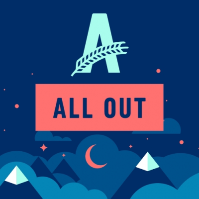 Athletic All Out Extra Dark Logo