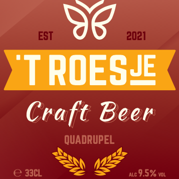 t Roesje Quadrupel Logo