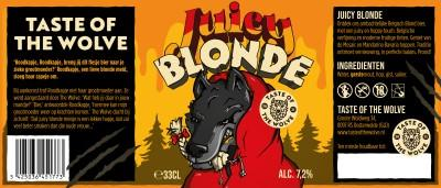 Taste of the Wolve Juicy Blonde logo