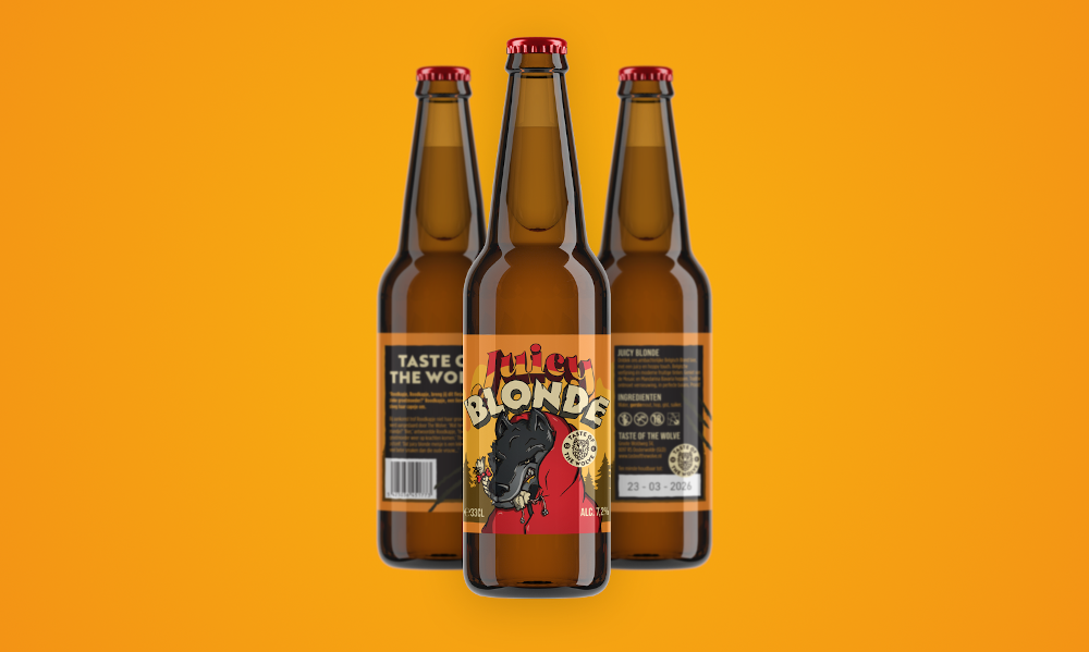 Juicy Blonde bier van Taste of the Wolve