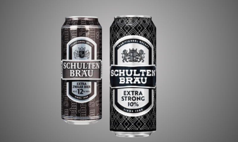 Schultenbrau extra strong met minder alcohol