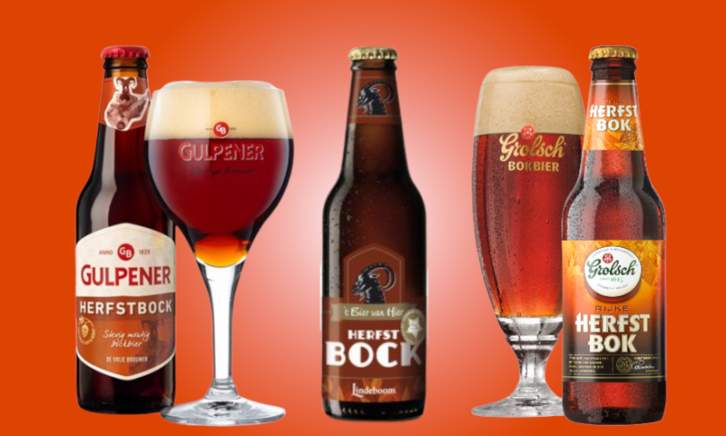 Herfstbock Header Drie herfstbock bieren