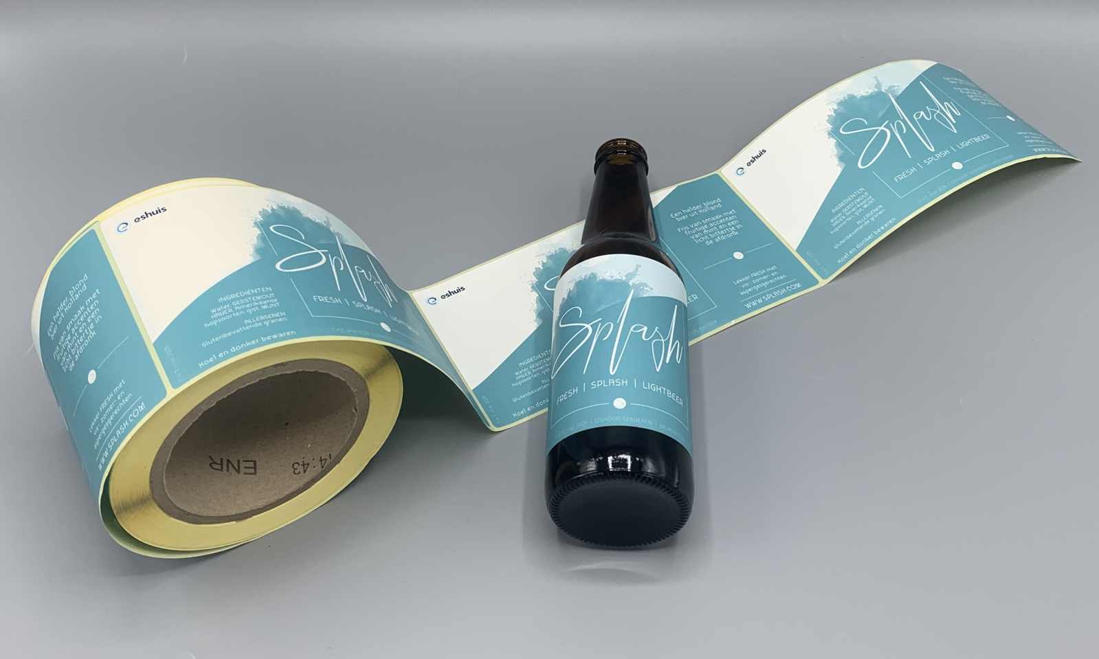 Afwasbare etiketten mogelijk gemaakt voor kleine brouwers