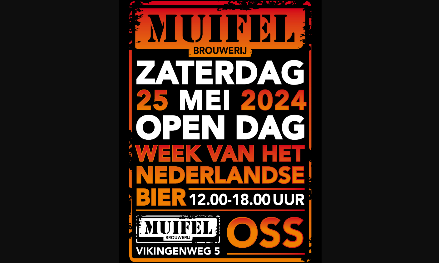 Muifel Open Dag poster