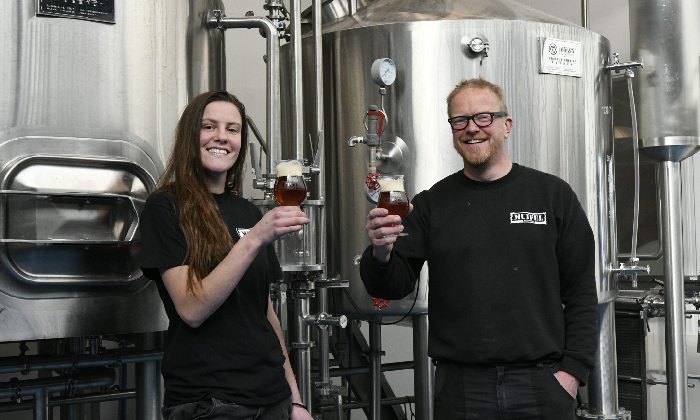 Brouwer en eigenaar Muifelbrouwerij