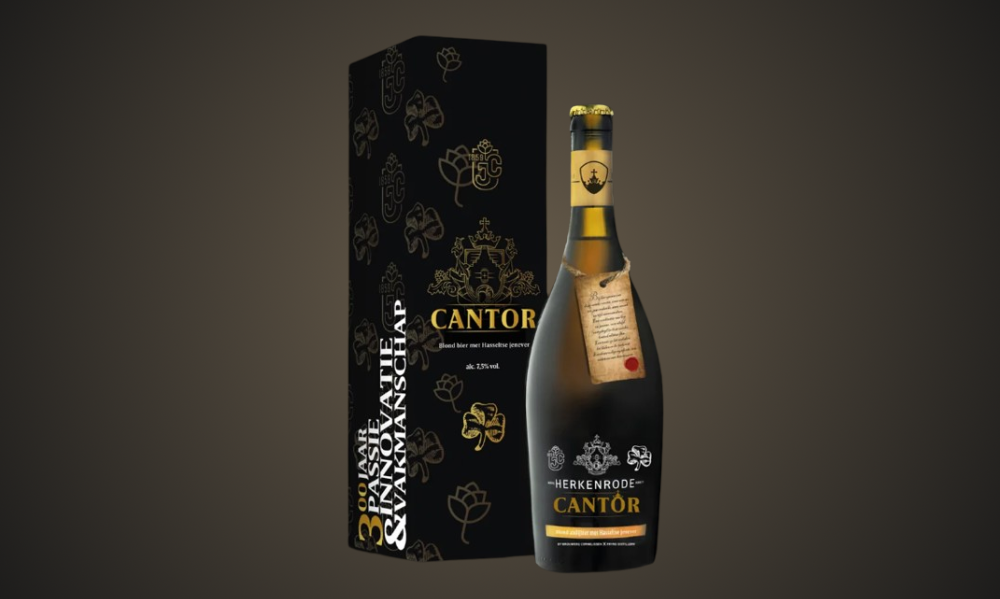 Herkenrode Cantor bier 75cl fles en geschenkdoos