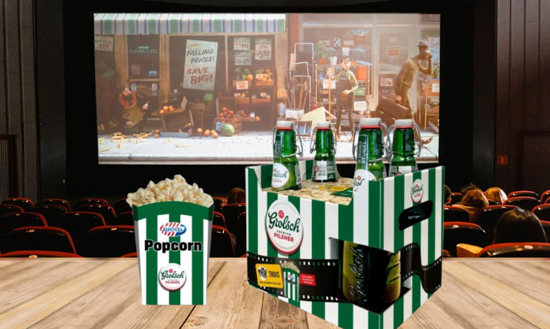 Grolsch Movie Pack voor de feestdagen