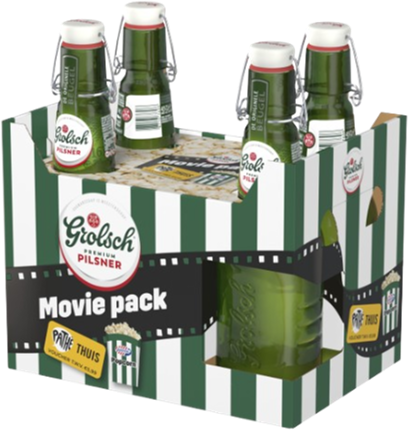 Grolsch Movie Pack voor de feestdagen