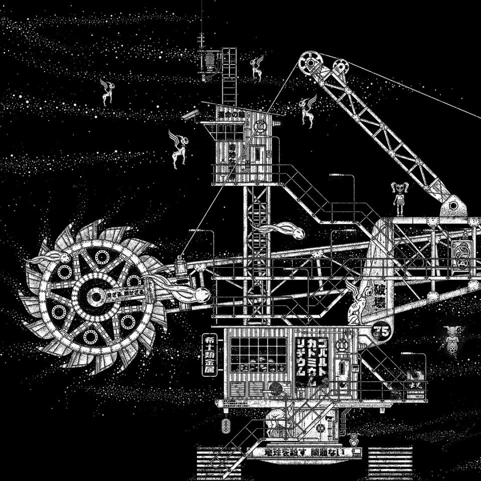 Beeld door Leffe Goldstein voor de Dreaming Demons expositie 2024